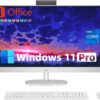 HP 27-inch All-in-One Desktop PC - Microsoft Office Lifetime License FHD Display, 13th Generation Intel Core i7-1355U, Intel Iris Xe Graphics, Windows 11 Pro (32 GB RAM, 1 TB SSD)