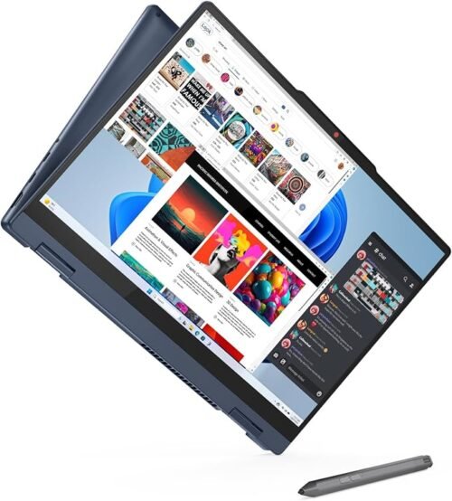 Lenovo IdeaPad 5 2-in-1 14IRH9 Core i5-13420H, 16GB RAM, 512GB SSD, Intel UHD Graphics, 14" Backlit Keyboard, FingerPrint, Windows11 + Lenovo Digital Pen 2, Luna Grey