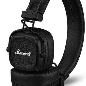 Marshall Major V On-Ear Wireless Bluetooth Headphones - Black