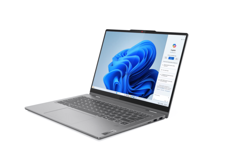 Lenovo IdeaPad 5 2-in-1 14IRH9 Core i5-13420H, 16GB RAM, 512GB SSD, Intel UHD Graphics, 14" Backlit Keyboard, FingerPrint, Windows11 + Lenovo Digital Pen 2, Luna Grey