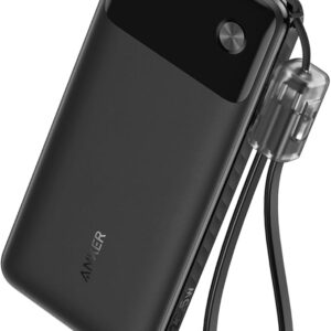 Anker, Power Bank, 10000 mAh, Power Bank, Dual Directional USB Ports, PD, QC SCP, 22.5 W