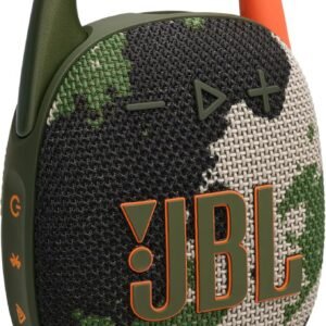 JBL Clip 5 - Ultra-Portable Waterproof Speaker - Pink Ultra-portable JBL Pro Sound, Redesigned carabiner, Up to 12 hours of playtime plus 3 hours with Playtime Boost