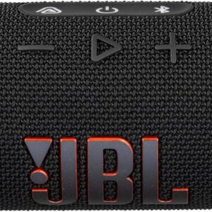 JBL Flip 7 Portable Bluetooth Speaker (Black) | Bold Pro Sound with AI Sound Boost, 16-Hour Playtime, IP68 Waterproof & Dustproof, Auracast Multi-Speaker Pairing