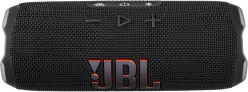 JBL Flip 7 Portable Bluetooth Speaker (Black) | Bold Pro Sound with AI Sound Boost, 16-Hour Playtime, IP68 Waterproof & Dustproof, Auracast Multi-Speaker Pairing