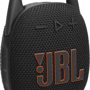 JBL Clip 5 - Ultra-Portable Waterproof Speaker - Pink Ultra-portable JBL Pro Sound, Redesigned carabiner, Up to 12 hours of playtime plus 3 hours with Playtime Boost