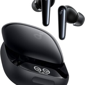Soundcore Liberty 4 Pro by Anker, Noise Cancelling Wireless Earbuds, 7-Sensor and Real-Time Adaptive Noise Cancelling