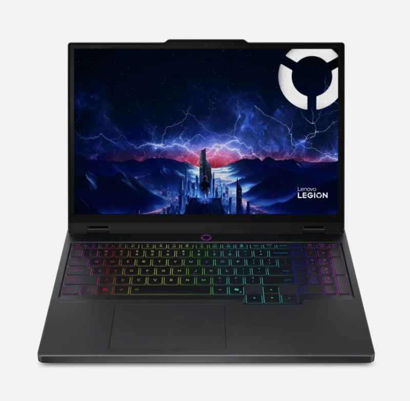 Lenovo Legion 5 16" WQXGA 240Hz Gaming Laptop, Intel Core Ultra 9 275HX; NVIDIA GeForce RTX 5060 8GB GDDR7; 32GB DDR5 RAM; 1TB NVMe M.2 SSD; Gigabit LAN, 2x2 WiFi 7