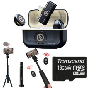 Hollyland LARK M2 Wireless Lavalier Mic System with USB-C Content Creation Kit