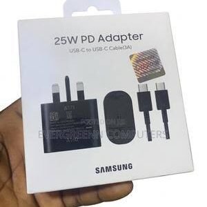25W PD Power Adapter with USB C Cable.