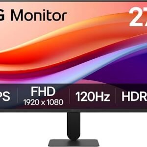 71XVJMTza3L._AC_SX466_ LG 27U411A-B 27-inch Full HD (1920 x 1080) IPS Computer Monitor, 120Hz, HDR10, Reader Mode, Flicker Safe, HDMI, Slim Stand Base, Black