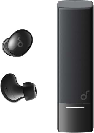 A30i EARBUDS Soundcore A30i by Anker, Smart Noise Cancelling Earbuds, Lipstick-Shaped Stylish Design, Tiny, Lightweight Comfort, Clear Sound, IP54, 15H Playtime in ANC Mode, Wireless Earbuds, Bluetooth 5.