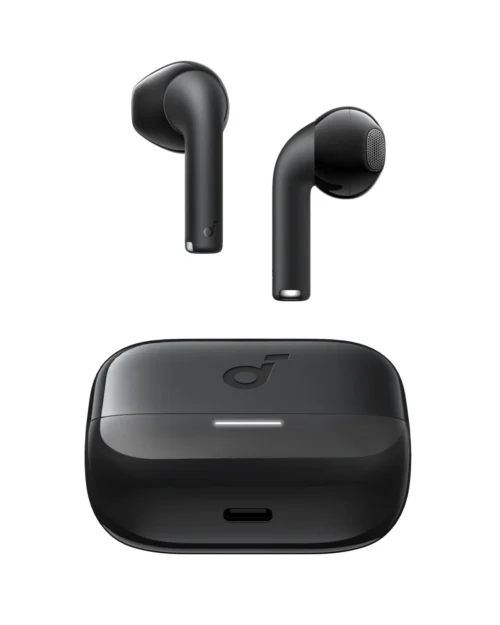 ANKER K20i EARBUDS SOUNDCORE by ANKER K20i Semi-in-Ear Earbuds, 36H, IPX5 Fast charge, clear sound, ENC 2-mic clear calls, custom EQ, Bluetooth 5.3, app control, comfortable fit