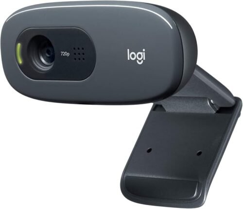 Logitech C270 720p Webcam Plug-and-Play Wide Screen Video Calling - Black | Auto-Light Correct, Noise-Reducing Mic, Zoom, Microsoft, Teams, Skype, Nintendo... Logitech C270 720p Webcam Plug-and-Play Wide Screen Video Calling - Black | Auto-Light Correct, Noise-Reducing Mic, Zoom, Microsoft, Teams, Skype, Nintendo...