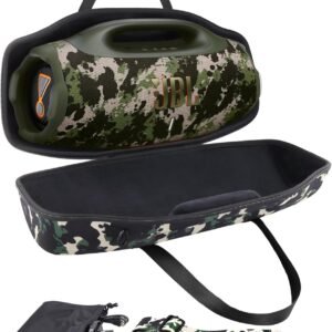 JBL Boombox 4 Portable Bluetooth Speaker, Camo |  Integrated Handle Slot,  Shoulder Strap,...