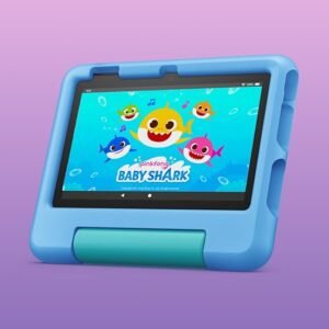 Amazon Fire 7 Kids tablet, ages 3-7. Top-selling 7" kids tablet on Amazon. Includes ad-free and exclusive content, easy parental controls, 10-hr battery...
