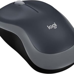 Logitech M185 Compact Ambidextrous 2.4 GHz Wireless Mouse - Swift Grey