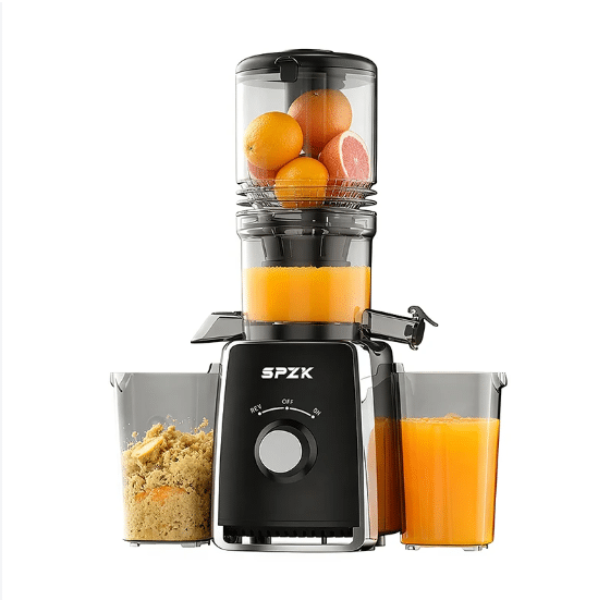 Screenshot 2026-10-03 144102 SPZTJK Cold Press Juicer Machine, 300W Slow Masticating Juicer with 5.3” Large Feed Chute for Whole Fruits Vegetables, High...