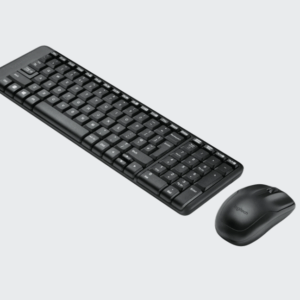Logitech MK220 Compact Wireless Keyboard and Mouse Combo for Windows | 2.4 GHz LOGITECH MK220Wireless KEYBOARD with USB-Receiver, 24 Month Battery, Compatible with PC, Laptop,...