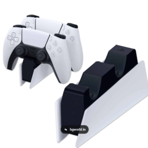 PS 5 Controller Charger Station Compatible with PlayStation 5 Edge & Dual Controller, 9 Lightings PS 5 Accessories Charging Station, PS 5 Dock Stand with LED Indicator for Playstation Consoles