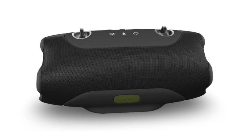JBL JBLXTREME5BLKAM Xtreme 5 Portable Bluetooth Speaker, AI Sound Boost, Waterproof IP68, 28-Hour Playtime, Built-In Powerbank, Ambient Edge Lighting, Black