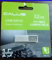 CALUS 32GB Dual USB  Drive 3.0 - USB C & USB A 2-in-1 USB Drive for PC +MAC COMPTABLE ,External Memory Stick for Desktop,TV,Camera