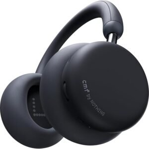 cmf headphone pro CMF BY Nothing Headphone Pro Active Noise Canceling Wireless Headphones Bluetooth 5.4 Over The Ear Headset, 50H ANC Playtime, Bass&Treble Slider, Custom EQ&Spatial Audio, Hi-Res LDAC, Dark Grey