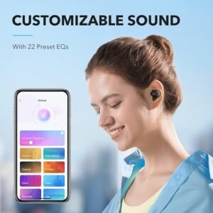 earbuds Soundcore by Anker A20i True Wireless Earbuds, Bluetooth 5.3, App, Customized Sound, 28H Long Playtime, Water-Resistant, 2 Mics for AI Clear Calls, Single...