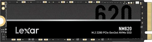 Lexar Internal SSD LNM620 512GB M.2 2280 NVME PCIe3 3500MB/s LNM620X001T-RNNNG