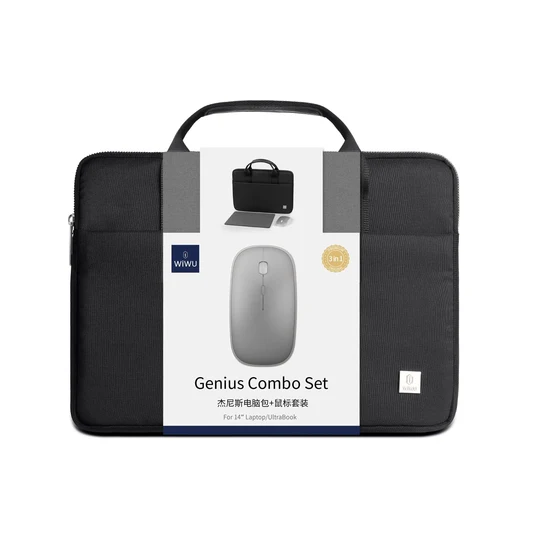 WIWU GENIUS COMBO SET Laptop 3 in 1 sets laptop bags& Mouse& Mouse pad