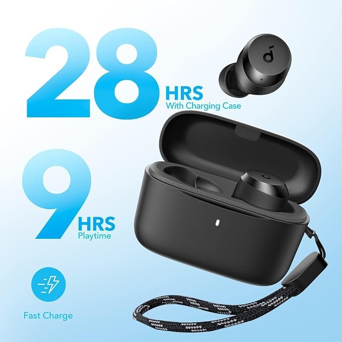other Soundcore by Anker A20i True Wireless Earbuds, Bluetooth 5.3, App, Customized Sound, 28H Long Playtime, Water-Resistant, 2 Mics for AI Clear Calls, Single...
