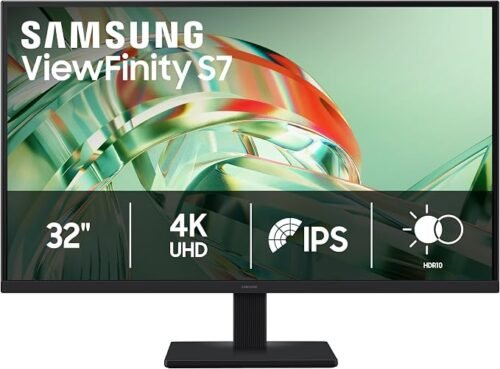 Samsung 32" ViewFinity S7 4K UHD IPS HDR10 High Resolution Monitor Explore and buy 32 inch 4K UHD ViewFinity S71H Monitor , Featuring IPS Panel, HDR10 and Eye Saver Mode